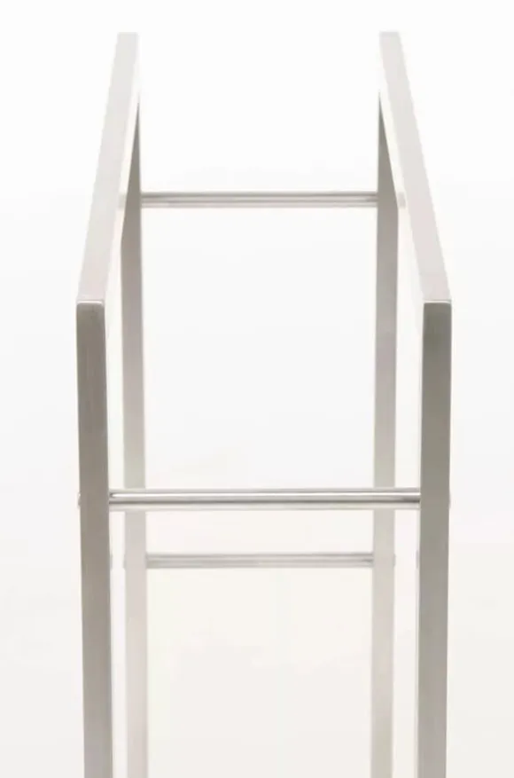 Keri Stainless Steel Firewood Rack - Handcrafted, Durable, Modern Design (25x80x100 cm)
