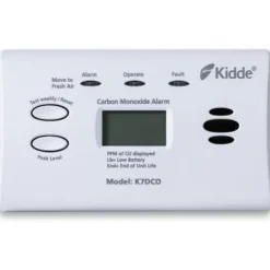 Kidde K7DCO kulilmonoxidalarm med digitalt display
