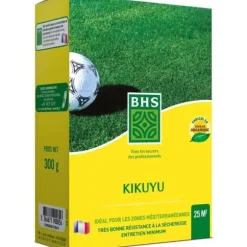 Kikuyu - BHS - 300 g | 25 m² | Medelhavsområdena | Resistent mot hög värme och trampning.