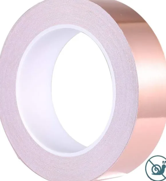 Kobbertape mod snegle - 10 mm bredde - 25 m rulle