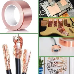 Kobbertape mod snegle - 10 mm bredde - 25 m rulle