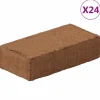 Kokosblokke til plantevækst - Økologisk vækstmedium | 24 stk. | 650 g pr. stk. | Totalvægt: 15,6 kg