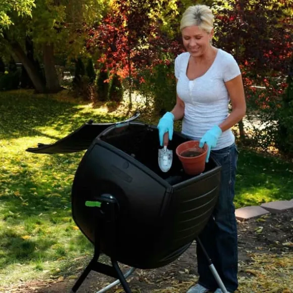 Kompostbakke Lifetime 60076 Rotation 189 L 75 x 113 x 81 cm