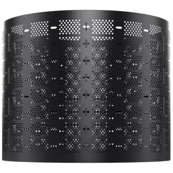 Kompostbeholder, 832,8 L, 335x90 cm, Sort, HDPE