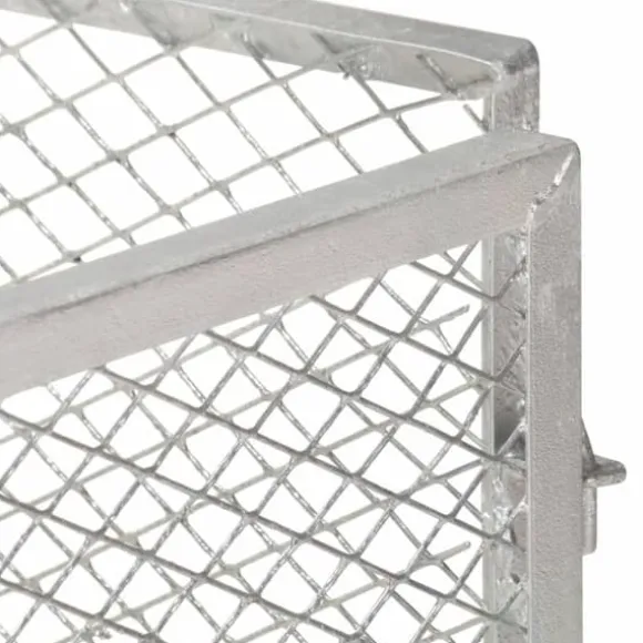 Kompostbeholder 100x100x77 cm galvaniseret jern - Kompostbeholder - Kompostbeholdere - Home & Living
