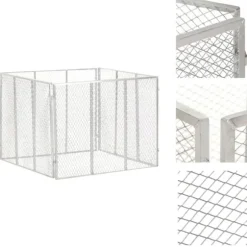 Kompostbeholdere - Living kompostbeholder 100x100x77 cm galvaniseret jern