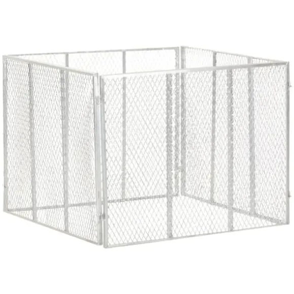 Kompostbeholdere - Living kompostbeholder 100x100x77 cm galvaniseret jern