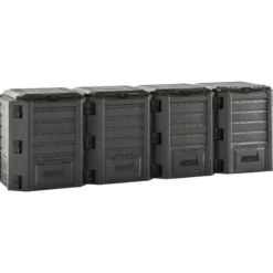 Kompostbeholdere - Living kompostbeholder 1600 l sort