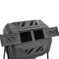 Kompostbeholdere - Living kompostbeholder til have 73x64x95 cm 160 l sort