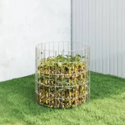 Kompostbeholdere - Living kompostbeholder Ø50x50 cm galvaniseret stål