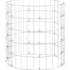 Kompostbeholdere - Living kompostbeholder Ø50x50 cm galvaniseret stål