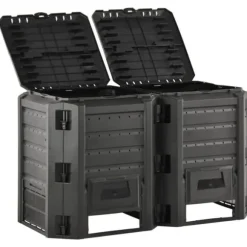 Kompostbeholdere - Living kompostbeholder 800 l sort