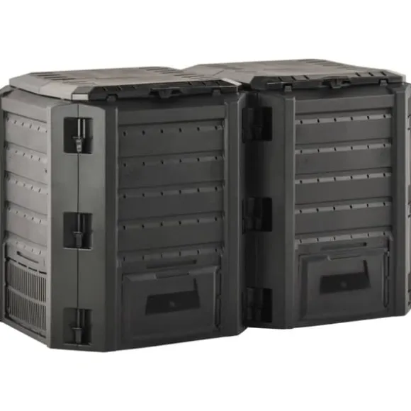 Kompostbeholdere - Living kompostbeholder 800 l sort