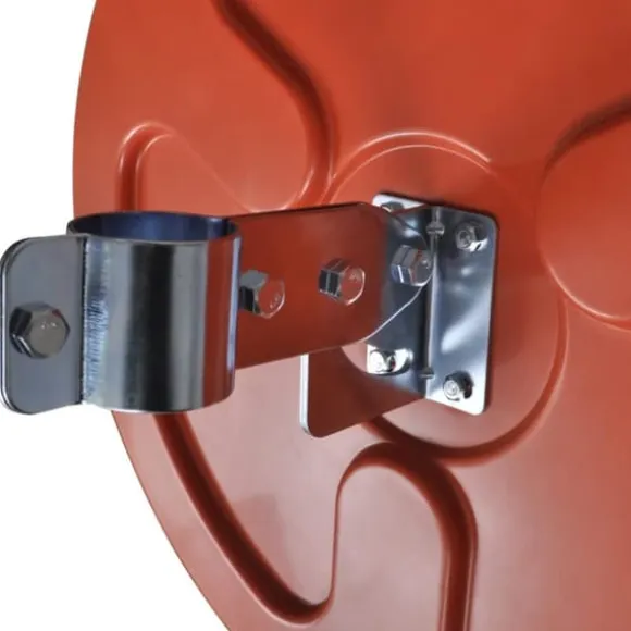 Konvekst trafikspejl PC plast orange 45 cm udendørs - Trafikspejl - Trafikspejle - Home & Living