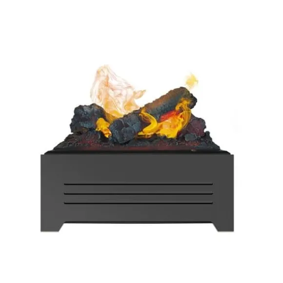 Korg Cassette 400 pejs med vanddamp - justerbar flammehøjde - fjernbetjening