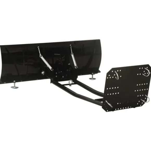 Kraftig snerydder til ATV - Justerbar vinkel | Farve: Sort | Størrelse: 115x38 cm