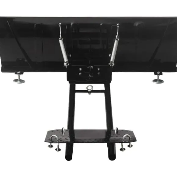 Kraftig snerydder til ATV - Justerbar vinkel | Farve: Sort | Størrelse: 115x38 cm