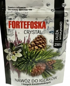 KRYSTALLIN GØDNING TIL NÅLETRÆER FORTEFOSKA CRYSTAL 250G MEGET EFFEKTIV