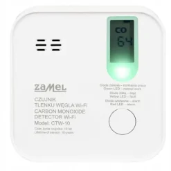 Kulilte detektor sensor WiFi TUYA CTW-10 GARDI Zamel app