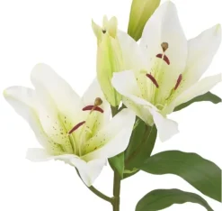 Kunstig blomst I HAVE H75cm, hvid lilje