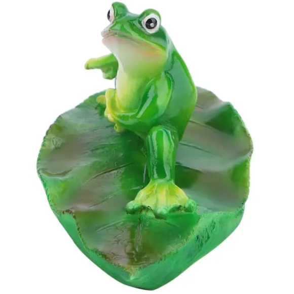 Kunstig Flydende Vandblomst Animal Pond til Hjem og Festdekoration og Ferie