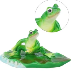 Kunstig Flydende Vandblomst Animal Pond til Hjem og Festdekoration og Ferie