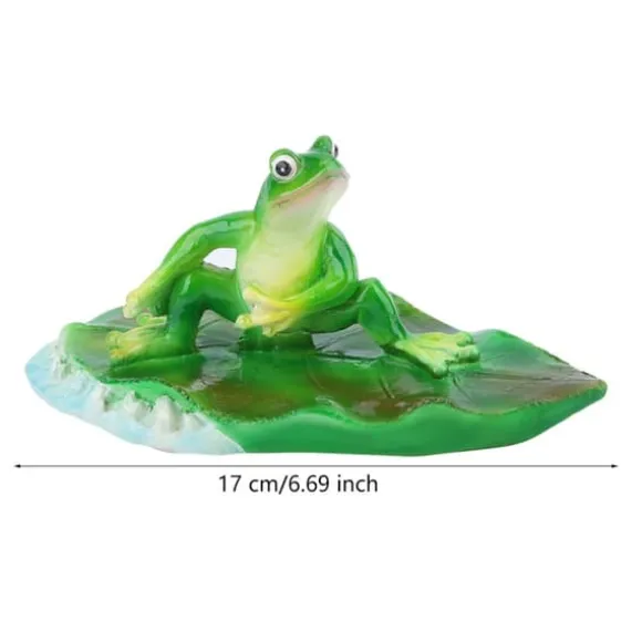 Kunstig Flydende Vandblomst Animal Pond til Hjem og Festdekoration og Ferie