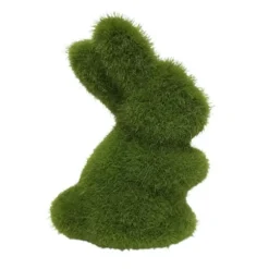 Kunstig Mos Kanin Havestatuer Ornamenter Holdbar Letvægts Kunstig Dyreornament til Skab Kontor
