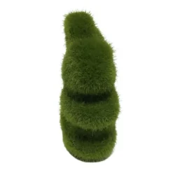 Kunstig Mos Kanin Havestatuer Ornamenter Holdbar Letvægts Kunstig Dyreornament til Skab Kontor