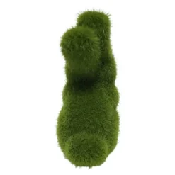 Kunstig Mos Kanin Havestatuer Ornamenter Holdbar Letvægts Kunstig Dyreornament til Skab Kontor