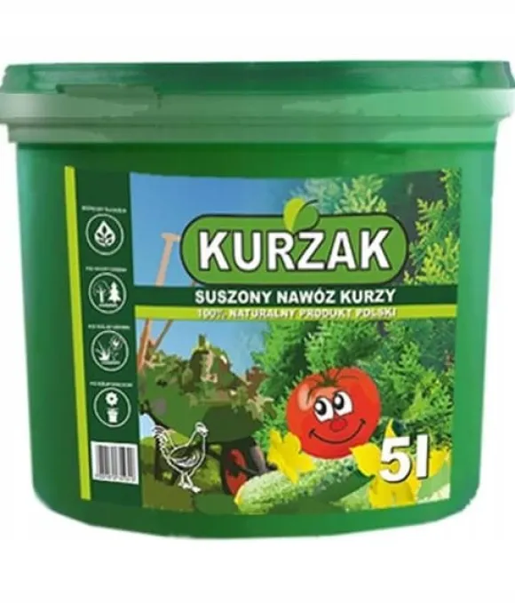 Kurzak tørret naturgødning 5L