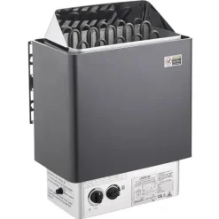 8KW Elektrisk Saunaovne, Indbygget Styring, Ideel til 8-12 m³ Hjemmespa, Energibesparende, Hurtig Opvarmning