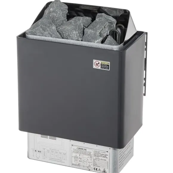 6KW Elektrisk Saunavarmer, Digital Controller, Ideel til 5-9 m³ Home Spa, effektiv opvarmning, energieffektivisering