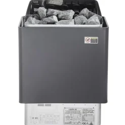 6KW Elektrisk Saunavarmer, Digital Controller, Ideel til 5-9 m³ Home Spa, effektiv opvarmning, energieffektivisering