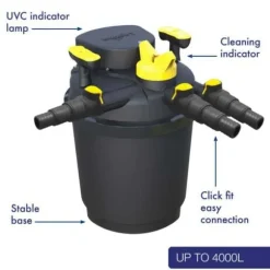 Laguna Uv Pressure Flo 4000 Uvc Damfilterhoved