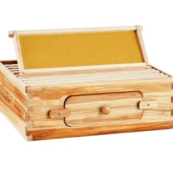 Langstroth Medium Biavl Kittet, 10 Rammer, Akryl Biavlsvinduer, Holdbar Konstruktion, Let at Montere