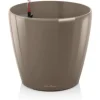 LECHUZA Classico Premium 60 blomkruka - komplett set, blank taupe