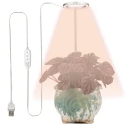 LED Grow Light ABS 5V 53.55lm/w Enkelthoved Gul Full Spectrum Plant Grow Light