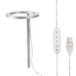 LED Grow Light ABS 5V 53.55lm/w Enkelthoved Gul Full Spectrum Plant Grow Light
