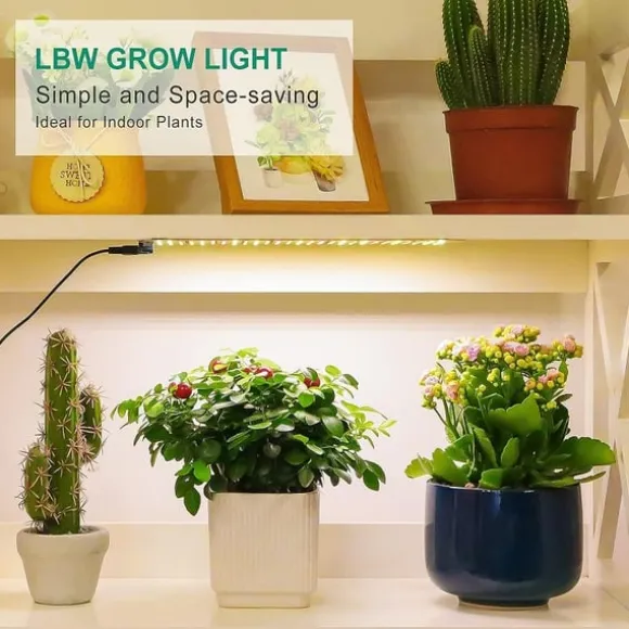 LED Grow Light med EU-adapter