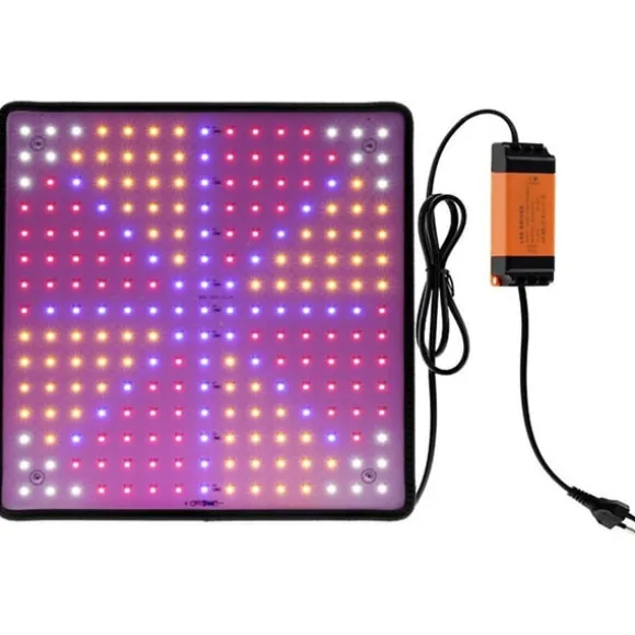 LED plantebelysning Dyrkningslys 225 LED perler rød/blå/hvid lys