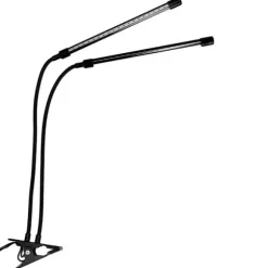 LED plantevækstlampe 40 dioder TIMER 15 W til hjemmedyrkning uden netadapter