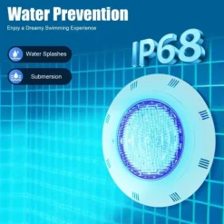 LED Pool Light, AC 12V, 36W, IP68 Vandtæt Rating, 360 LED Perler, 50000 Timers Levetid