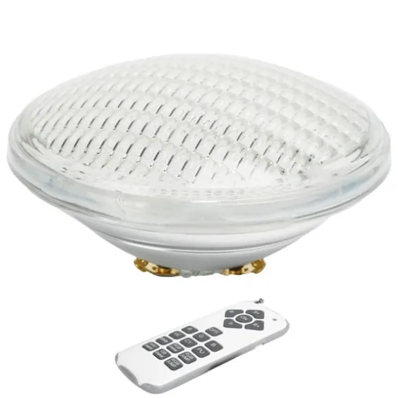 LED swimmingpool lys Farverig indlejret fortykket glas undervandslampe til Par56 lyskilde18W 1800LM