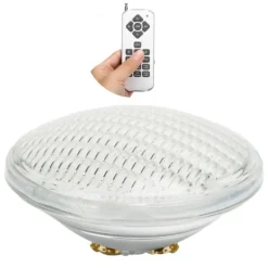 LED swimmingpool lys Farverig indlejret fortykket glas undervandslampe til Par56 lyskilde18W 1800LM