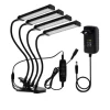 LED Vækstlys, Fuld Spektrum, Dæmpbar Timing, 12V Adapter 80W