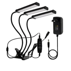 LED Vækstlys, Fuld Spektrum, Tidsfunktion, Model 2 RB- Clip 60W