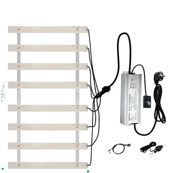 LED Vækstlys, Fuldt Spektrum, Dæmpbar Design,EU, 200W