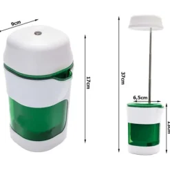 LED-plantelampe med selvvandende potte - fuldspektret plantebelysning