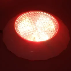 LED-poollampor DC12V/38W med fjärrkontroll IP68 Vattentät RGB Färgglad energibesparande poollampa för dammfontänpool